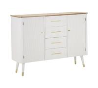 Paris prix Buffet bahut 2 portes - Blanc