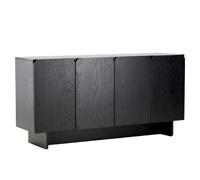 Paris prix Buffet bahut 4 portes - Noir