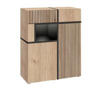 Paris prix Buffet bahut LED - Naturel