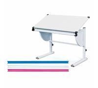 Paris prix Bureau enfant Lomi - Blanc
