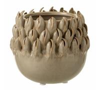 Paris Prix Cache-Pot Ibiza Céramique Gris 11cm