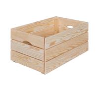 Paris prix Cagette de rangement bois - Naturel