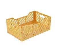 Paris prix Cagette de rangement pliable - Ocre
