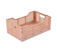 Paris prix Cagette de rangement pliable - Rose