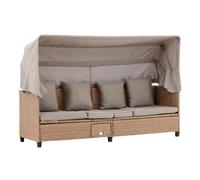 Paris prix canapé de jardin avec toit - Beige