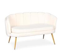 Paris prix Canapé droit 2 places - Beige