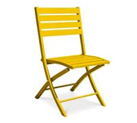 Paris prix chaise de jardin pliante - Moutarde