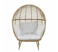 Paris prix Chaise lounge de jardin ovale - Naturel