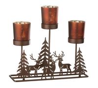 Paris prix Chalet - 24,5 x 7,5 x 22 cm - Marron