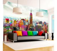 Paris Prix Colors of New York City Papier Peint - Multicolore