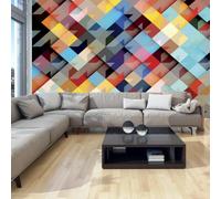 Paris Prix Colour Patchwork Papier Peint - 300x210