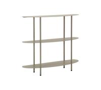 Paris Prix Console 3 Niveaux en Métal Saturno 90cm Gris