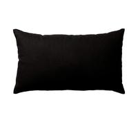Paris prix Coussin déco Panama - 30x50 cm - Noir