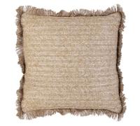 Paris Prix Coussin Déhoussable Raphia 40x40cm Naturel