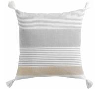 PARIS PRIX Coussin Iliade - Gris & Blanc