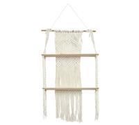 Paris prix Étagère déco boho 2 niveaux - Beige