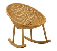 Paris Prix Fauteuil à Bascule Ibiza 88cm Moutarde
