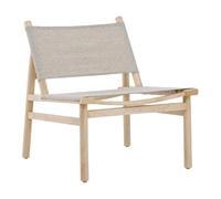 Paris prix Fauteuil bas design - Naturel