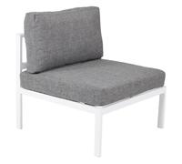 Paris prix Fauteuil de jardin Copacabana - Gris et blanc
