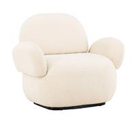 Paris prix Fauteuil design chenille Sevilla - Beige