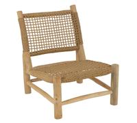Paris prix Fauteuil design en teck - Naturel