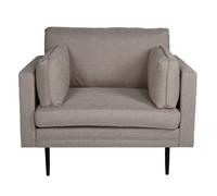 Paris prix Fauteuil design tissu - Marron