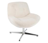 Paris prix Fauteuil lounge Chill - Crème
