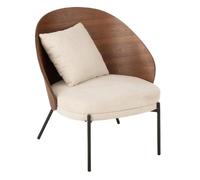 Paris prix Fauteuil lounge design - Marron