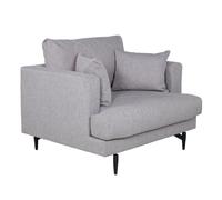 Paris prix Fauteuil Sofia en tissu - Gris