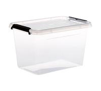 Paris Prix FIVE Simply Smart - Boîte de Rangement Clip 6,5L Transparent