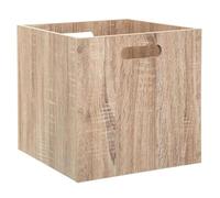 Paris Prix FIVE Simply Smart - Boîte de Rangement en Bois Mix n'Modul 31x31cm Naturel