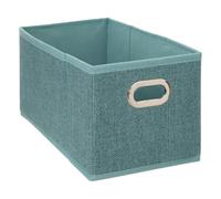 Paris Prix FIVE Simply Smart - Boîte de Rangement Pliable Mix n'Modul 15x31cm Pétrole Chiné