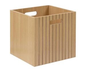 Paris Prix FIVE Simply Smart - Boîte de Rangement Tasso 30x30cm Naturel