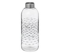 Paris Prix Five Simply Smart - Bouteille en Verre Aqua 1L Transparent