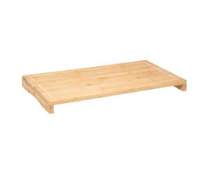 Paris Prix Five Simply Smart - Cache Plaque en Bambou Placa 52cm Naturel