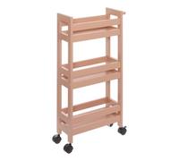 Paris Prix Five Simply Smart - Desserte Salle de Bain 3 Niveaux Colorama 75cm Rose Blush