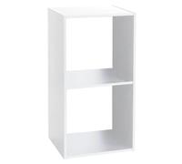 Paris Prix Five Simply Smart - Étagère 2 Cases Mix n'Modul 67cm Blanc