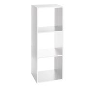 Paris Prix Five Simply Smart - Étagère 3 Cases Mix n'Modul 100cm Blanc