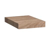 Paris Prix Five Simply Smart - Étagère Murale Carré Fixy 24cm Chêne Naturel