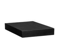 Paris Prix Five Simply Smart - Étagère Murale Carré Fixy 24cm Noir