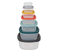 Paris Prix Five Simply Smart - Lot de 7 Boîtes de Conservation Colours 22cm Multicolore