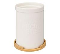 Paris Prix Five Simply Smart - Pot à Ustensiles Natureo 18cm Blanc