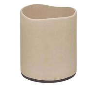 Paris Prix FIVE Simply Smart - Poubelle de Salle de Bain en Résine Olea 5L Beige
