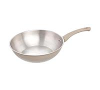 Paris Prix FIVE Simply Smart - Wok en Inox Solstice 28cm Beige