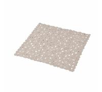 PARIS PRIX Galets Vitamine II - Taupe - 52x52 cm