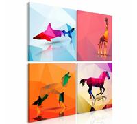 Paris Prix Geometric Animals - 80x80