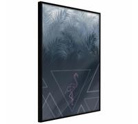 Paris Prix Geometric Jungle 40x60 cm - Noir