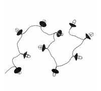 Paris Prix Guirlande Lanterne LED Noir