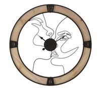Paris prix Horloge murale Couple - Noir