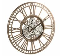 Paris Prix Horloge Murale Design Chiffres Romains - 60 cm Or